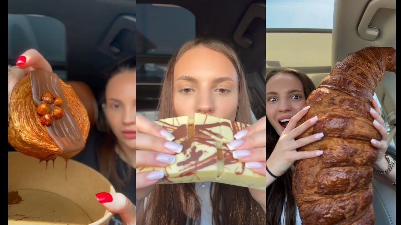 kumpulan tiktok MUKBANG ASMR @mariavehera257 ||part3