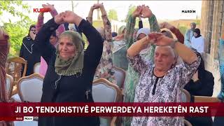 Midyat Kızılaydan Kadınlara Sağlık Yaşam Ve Spor Eğitimi / Trt Kurdi̇