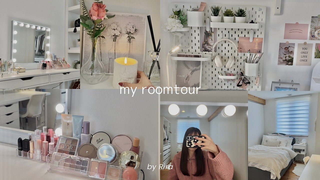 【海外インテリアに憧れる国立医学生のroom tour🌿】IKEA/FrancFranc/SHEIN-実家暮らし