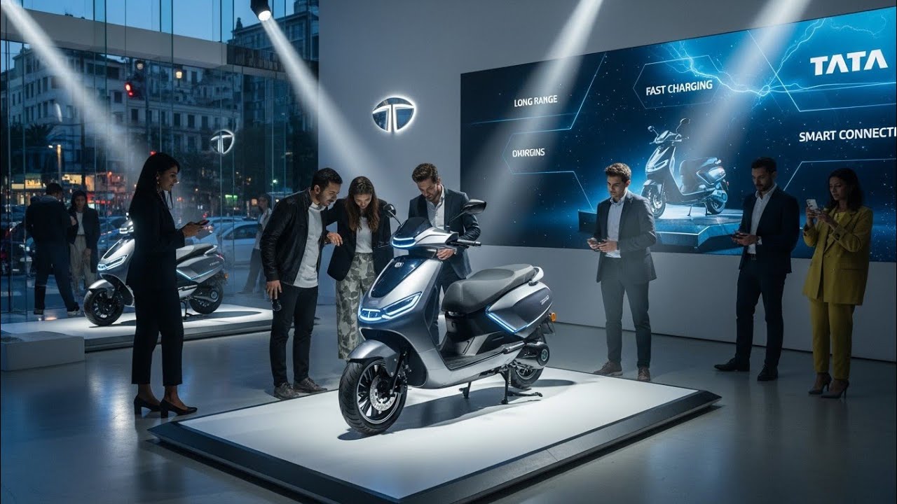 2026 Tata Electric Scooter ⚡ First Look | Range, Price & Features Revealed | Ride Authority