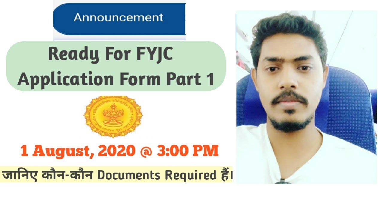 Ready For FYJC Application Part 1 Ll 1 August 3 00 PM Ll Official