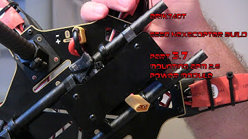 S550 Build Part 3.7 - APM 2.6 Power Module Mounting