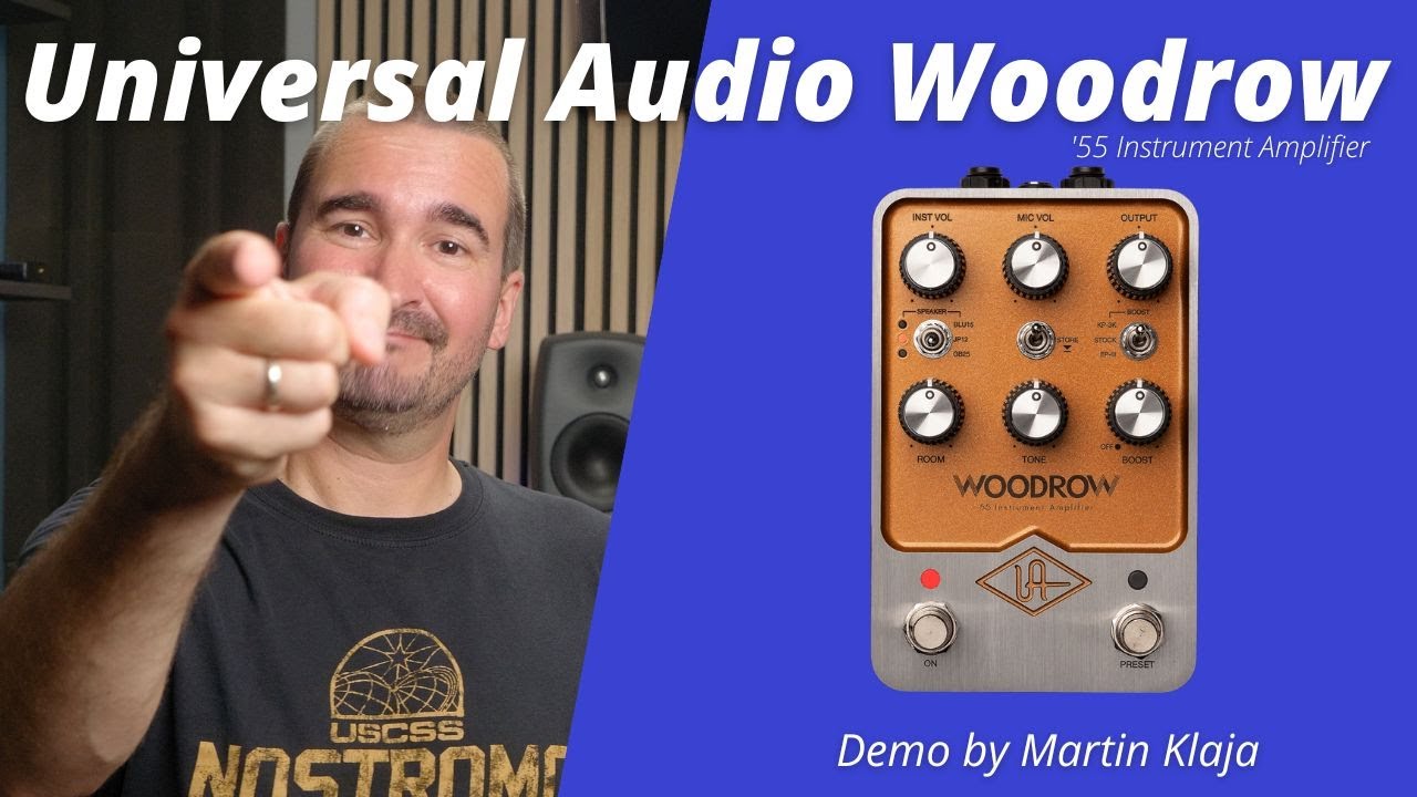 Universal Audio // Woodrow '55 Instrument Amplifier // Demo by