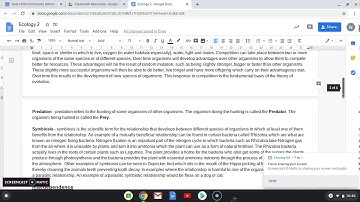 Ecology 2   Factors and Interdependence