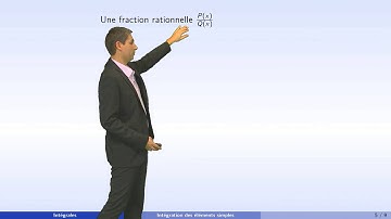Intégrales - partie 5 : intégration des fractions rationnelles