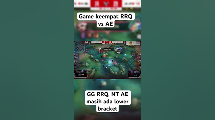 RRQ berhasil lolos ke final upper bracket. Good luck👑