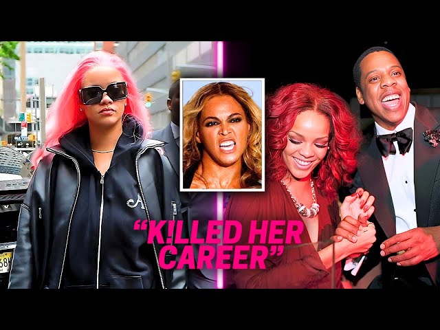 BUSTED: Beyonce SABOTAGED Rihanna's Career Over Jay Z Affair | Rihanna Hates Beyonce class=