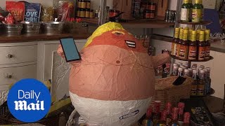 Meet The Woman Behind The Trump Baby Blimp Pinata