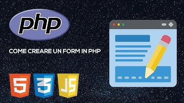 Come creare un FORM in PHP (SUPER GLOBALE POST).