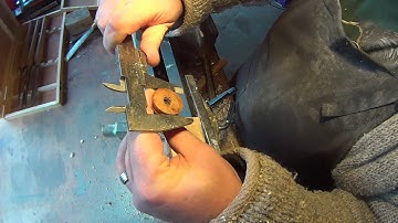 Chess pieces on the lathe 1 (pawn)