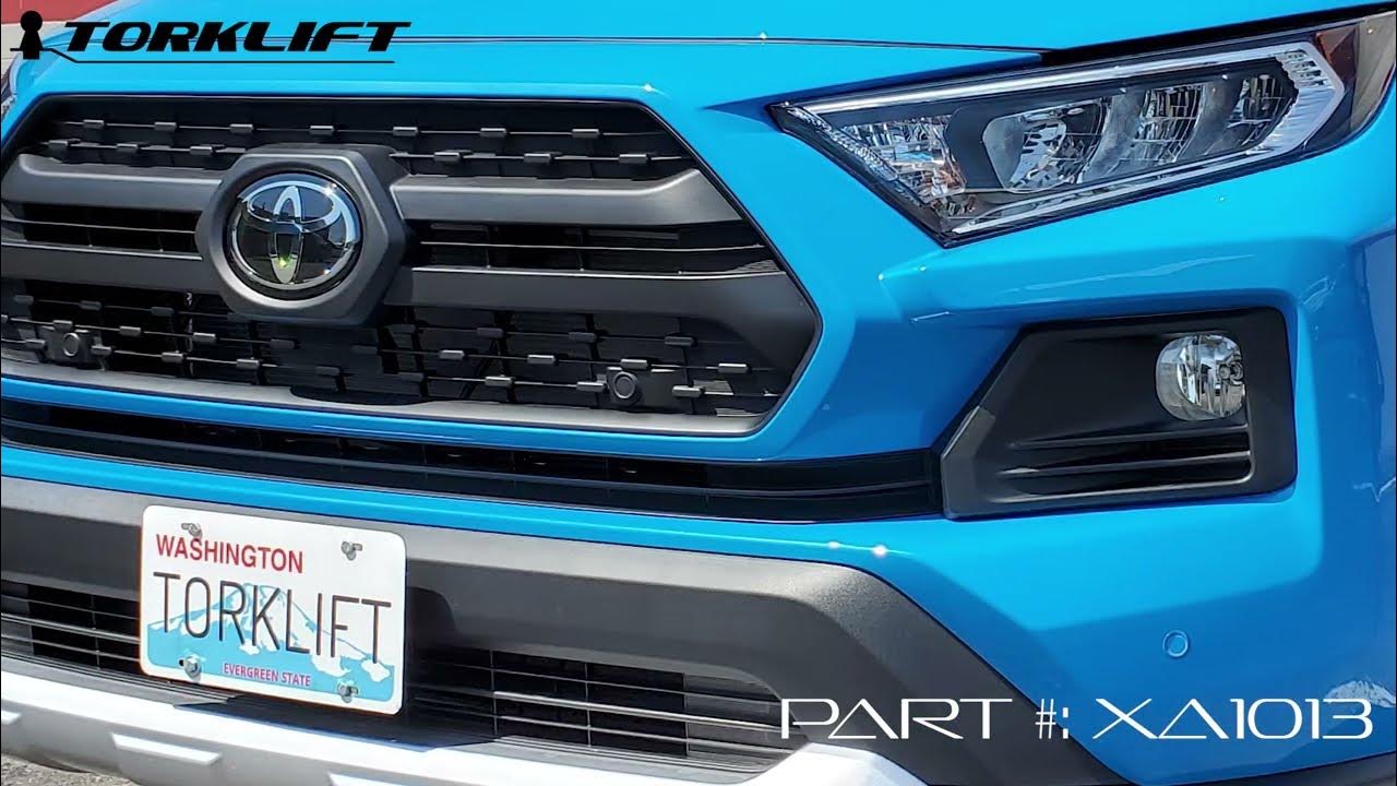 Front License Plate Holder for Rav 4 (Adventure Model) - YouTube