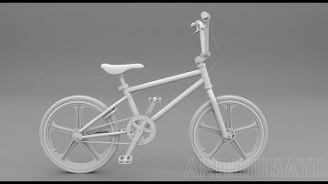 Maya - the BMX model #maya #bmx #modeling #3D