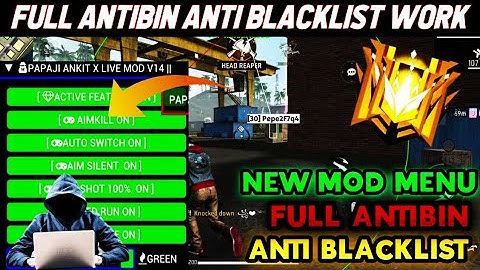 Free Fire OB49 AIM kill mod menu free | new rank season FF hack | HG CHEATS, HAXX-CKER PRO V11 FREE