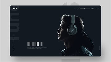 Music Website UI Design on Figma - Time lapse