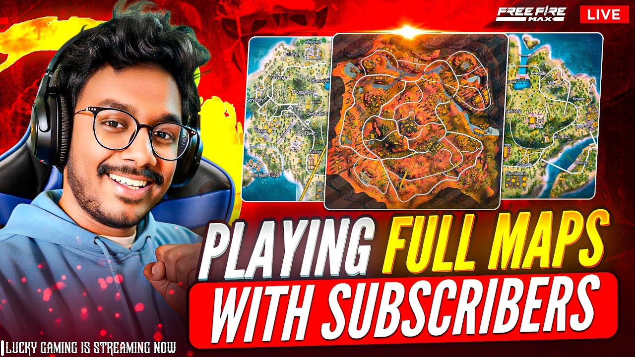 ​Welcome back to Lucky Gaming! 🔴PLAYING FULL MAPS WITH SUBSCRIBERS! 🔥