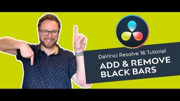 How to ADD and REMOVE Black Bars in DaVinci Resolve 16 (Output Blanking)