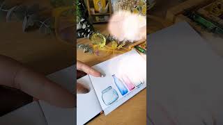 Easy Beginner Watercolor Glass Bottles Tutorial