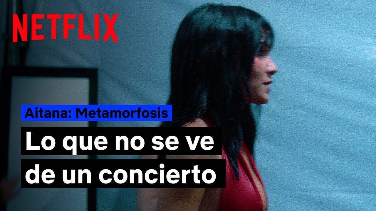 Aitana: Metamorfosis | Lo que no se ve de un concierto | Netflix