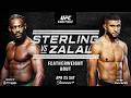 UFC VEGAS 116 LIVESTREAM STERLING VS ZALAL FULL FIGHT NIGHT COMPANION &amp; PLAY BY PLAY