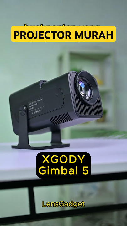PROJECTOR ANDROID XGODY Gimbal 5 - Proyektor Portable FullHD 1080p Murah