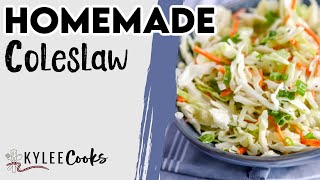 Easy Coleslaw Homemade Coleslaw Dressing Recipe