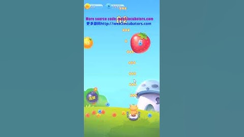 欢乐水果大战  cocos creator 单机游戏源码 Happy Fruit Battle Cocos Creator Single player game source code