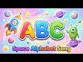 ABC Yummy Food Song in Space 🌌 | Learn Letters A to Z for Kids,