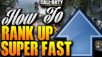 The Best Gamemodes To "Rank Up Fast In Advanced Warfare"! | Advanced Warfare Tips!