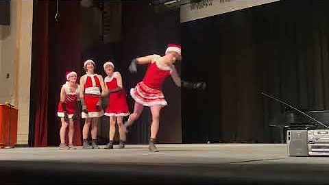 The BEST High School Dance Assembly |  Mean Girls Jingle Bell Rock!!