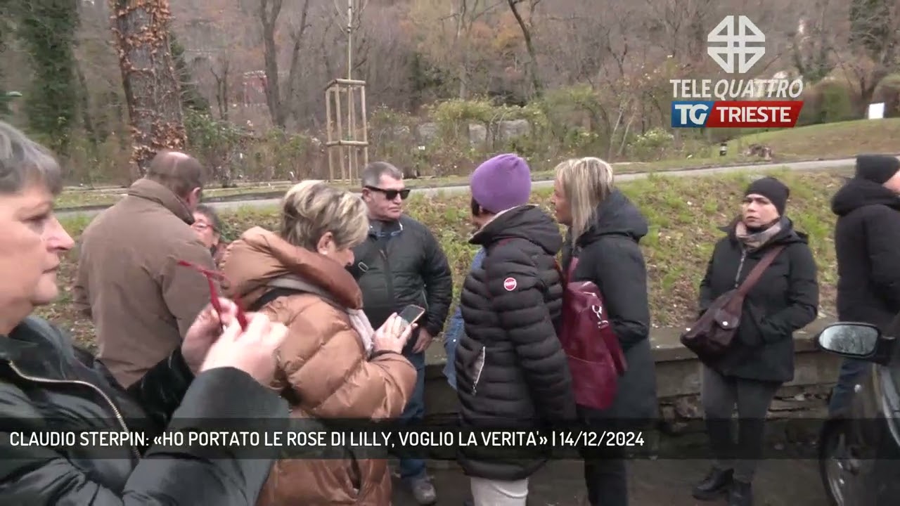 CLAUDIO STERPIN: «HO PORTATO LE ROSE DI LILLY, VOGLIO LA VERITA'» | 14/12/2024