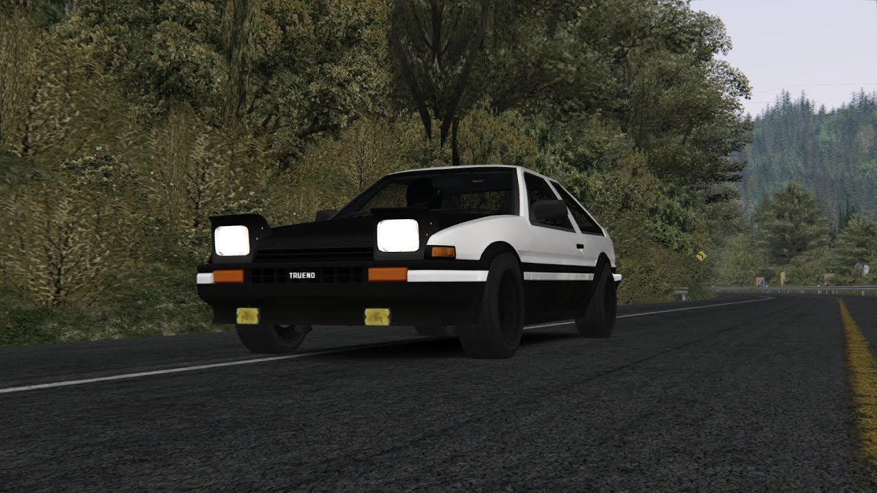 Akina Downhill Tuned Ae86 5 11 716 Assetto Corsa Youtube