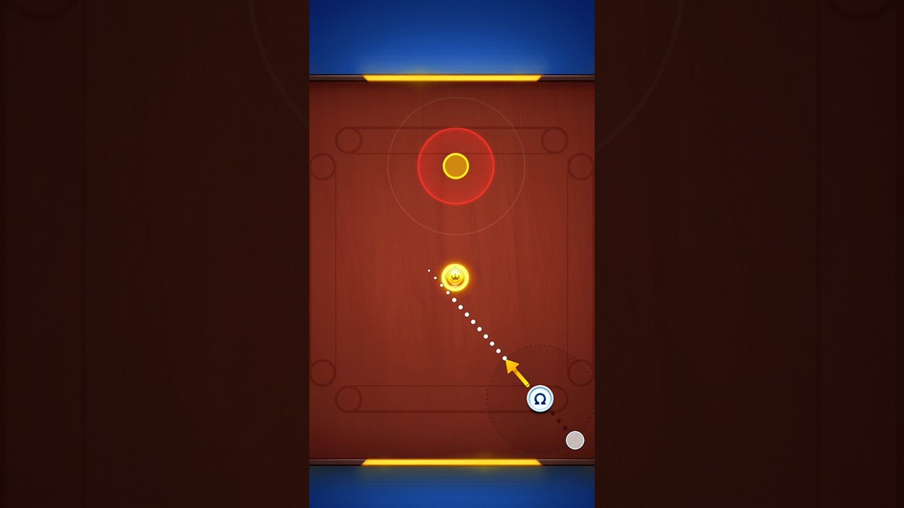 😯How To Pot Golden Shot 2000 gems💎Carrom Pool Golden Shot Trick ‎@Yaibaatcarrom 