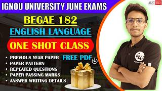 #76 BEGAE 182 || ENGLISH LANGUAGE COMMUNICATION DEC 2025 PAPER || IMPORTANT QUESTIONS | IGNOU WALAY