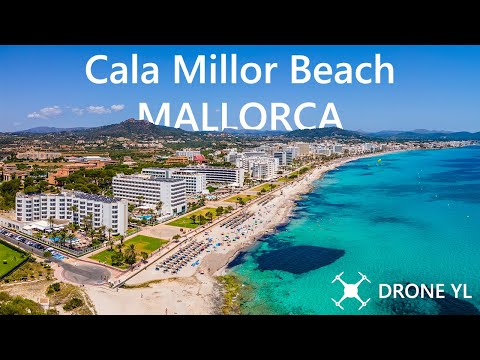 Cala Millor in 4K from Drone - 10 Minutes of Aerial Views of Mallorca
