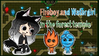 Fireboy and Watergirl in the Forest temple (Game Play) screenshot 1