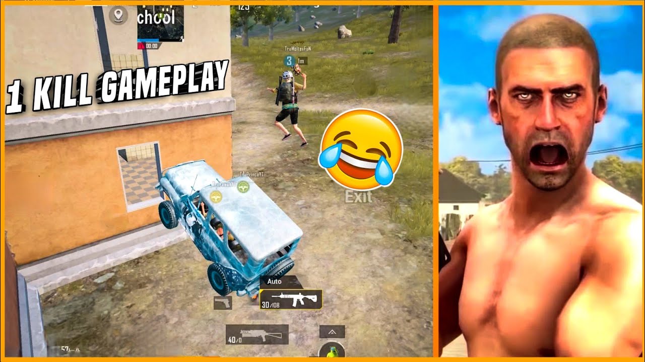 1 Kill BGMI Gameplay | Tru HR And Tru Pawan - BGMI Funny Moments.