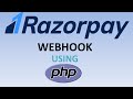 Razorpay webhook using php