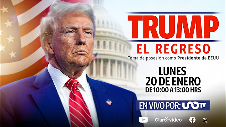 Trump, regresa a la Casa Blanca