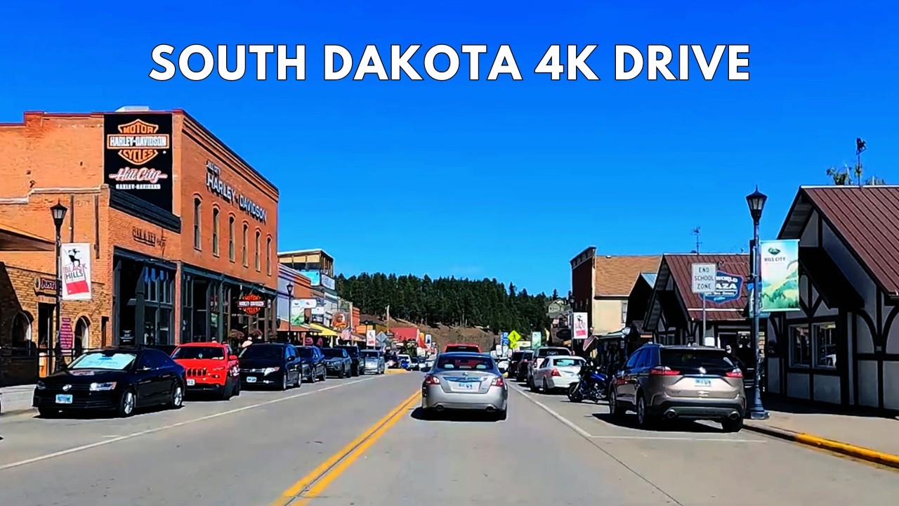 South Dakota Scenic Drive: Hill City to Rapid City in 4K - YouTube