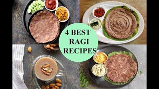 4 BEST RAGI RECIPES |  RAGI BREAKFAST RECIPES FOR DIABETES screenshot 3