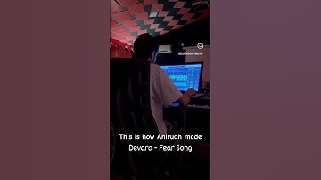 Thumbnail of This is how Anirudh made Devara Fear Song for the movie Devara #anirudh #anirudhravichander #devara