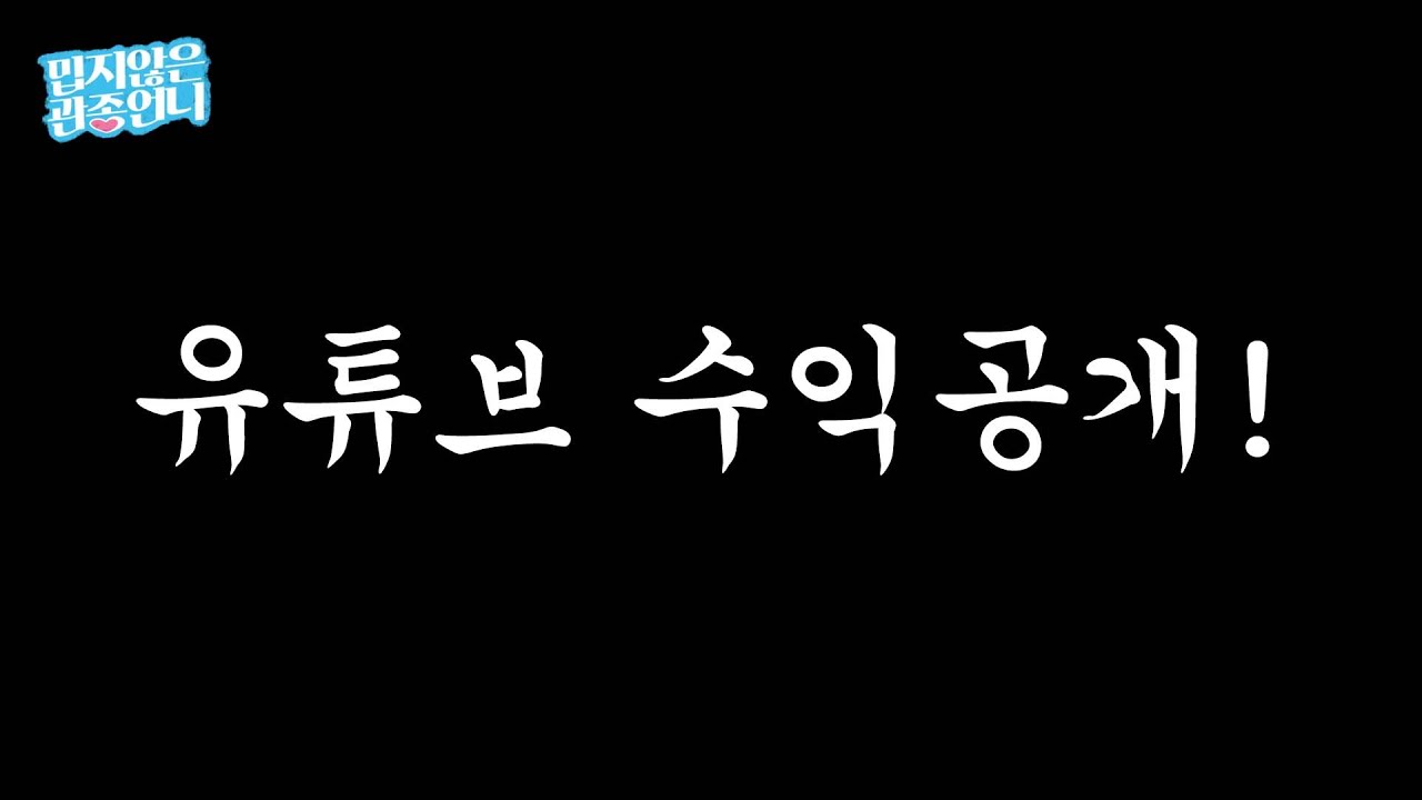 유튜브 수익 공개!! 관심이들 덕분에 기부했습니다 !! 감사합니다🙆‍♀️ [밉지않은 관종언니]
