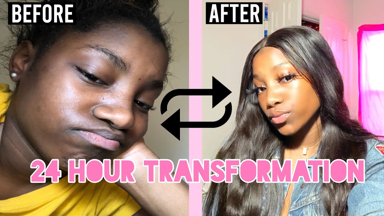 24 HOUR GLOW UP TRANSFORMATION * ON A BUDGET * - YouTube