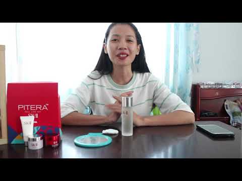 Review bộ mỹ phẩm dưỡng da ban đêm SK-II || Bi Beauty