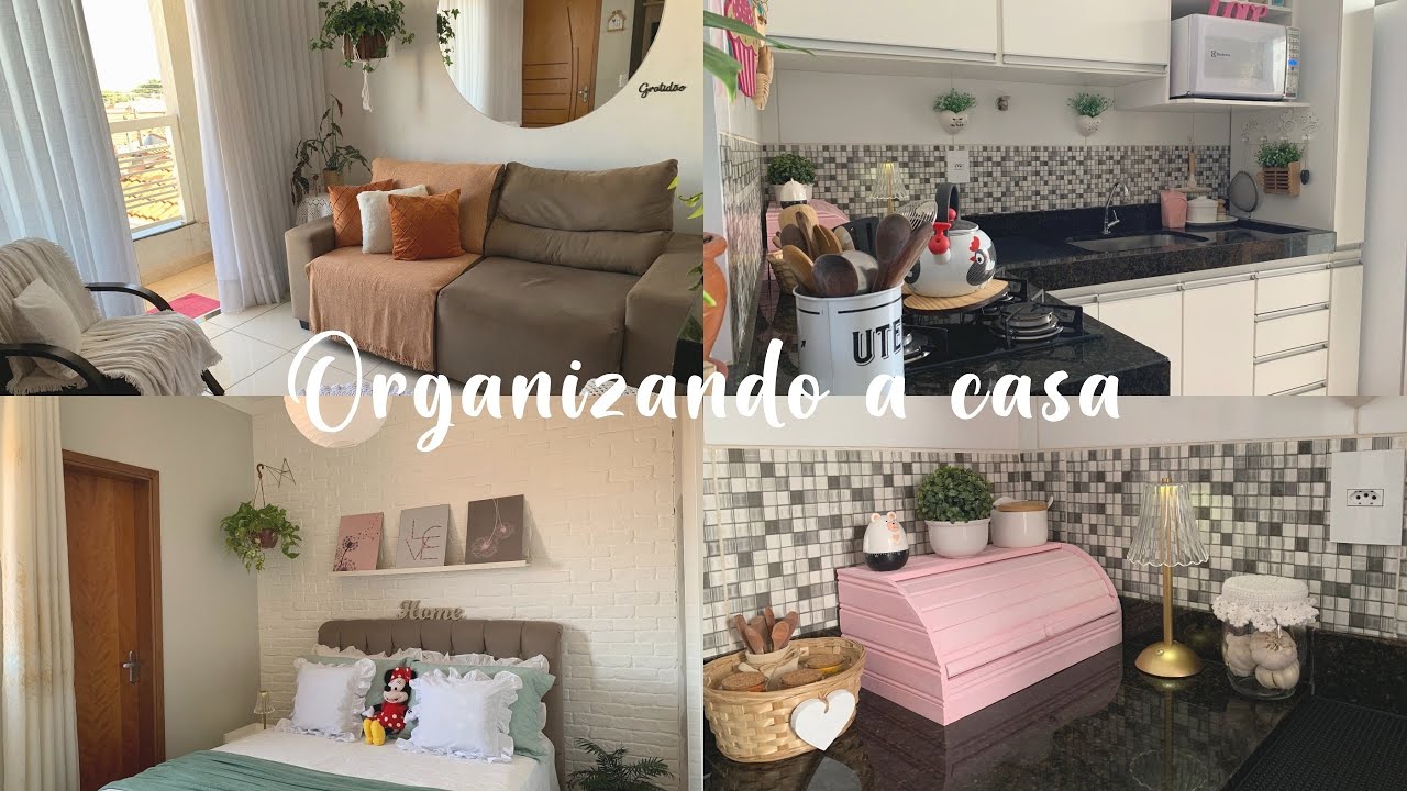 Primeiro vídeo do canal/Organizando a casa/Vídeo silencioso 