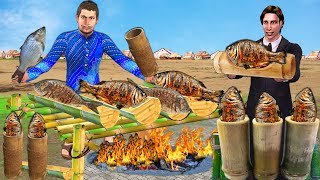 Bamboo Fish Wala Sea Food Fish Fry Street Food Hindi kahaniya Hindi Moral Stories Comedy Funny Video