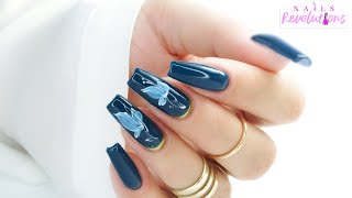 Vintage Elegant nails art tutorial / Eveline Cosmetics