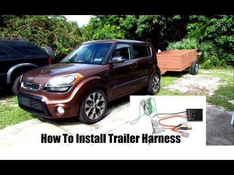 How to Install Trailer Harness on Kia Soul