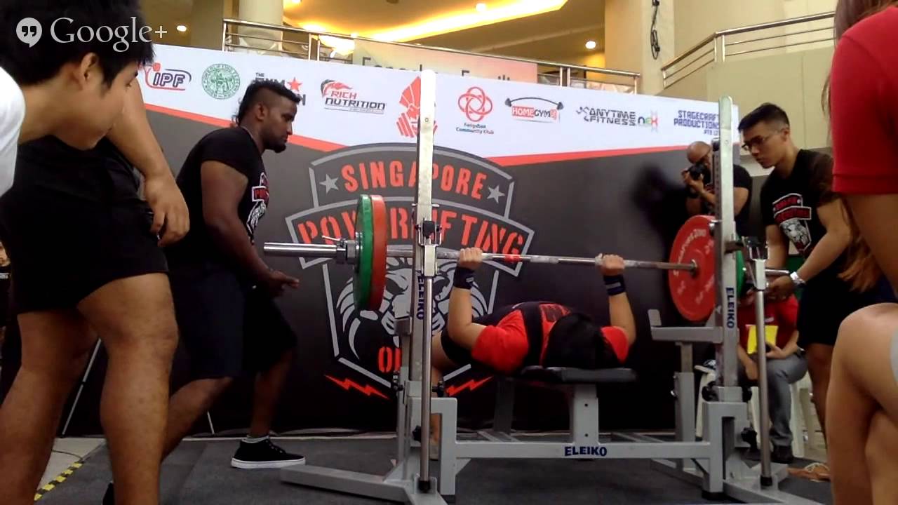 Singapore Powerlifting Open '14 U83 Mens & All Women YouTube