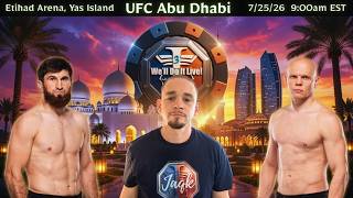 UFC Abu Dhabi LIVE (9am ET): Ankalaev vs Guskov – Live Betting, Live Scoring & Fight Companion